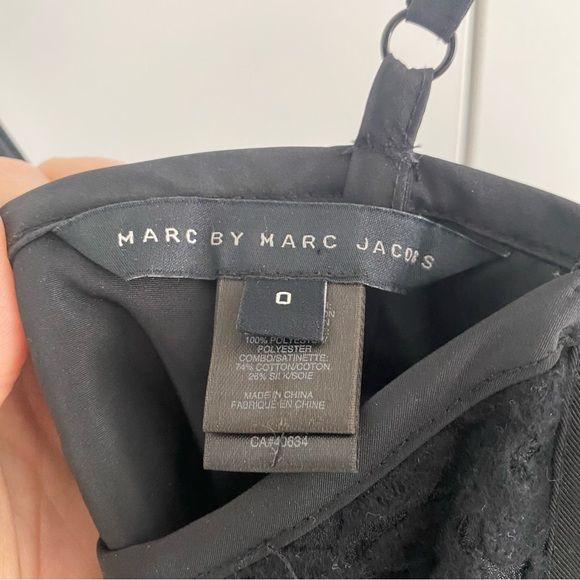 Marc By Marc Jacobs Black Cocktail Dress 0 - Picture 3 of 8